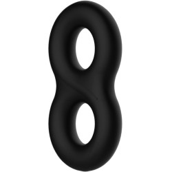 Crazy Bull - Bague En Silicone Double Infinity
